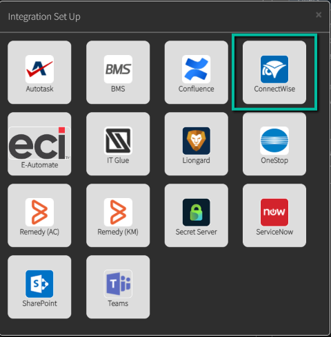 Setting up your ConnectWise Integration within CrushBank