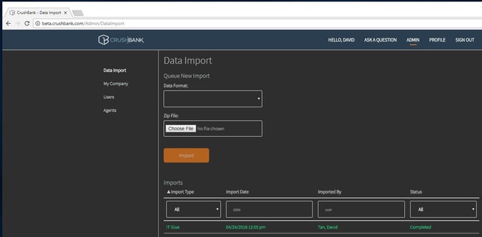 ITGlue Import Complete
